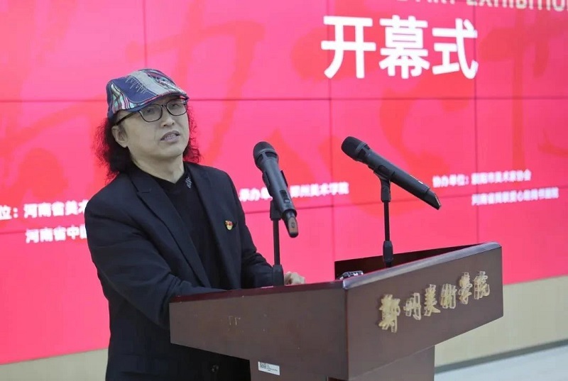 励志丹青——刘德山美术作品展在太阳成集团tyc122cc举行