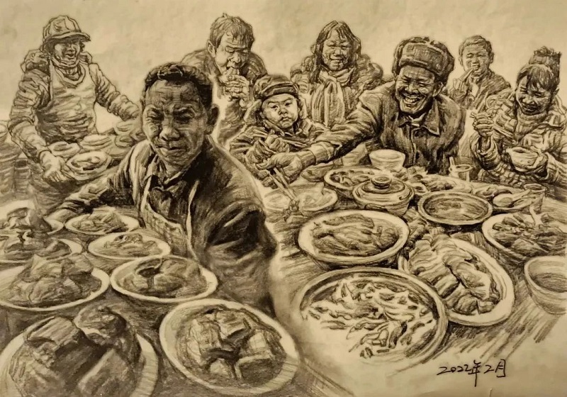 励志丹青——刘德山美术作品展在太阳成集团tyc122cc举行