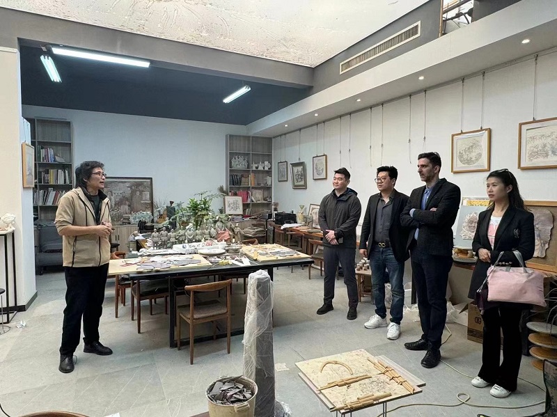 意大利佩鲁贾美术学院Stefano Mosena客座教授受聘仪式