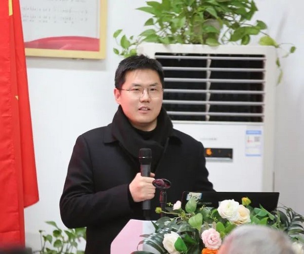 石品校长一行到郑州四禾美术学校参观调研