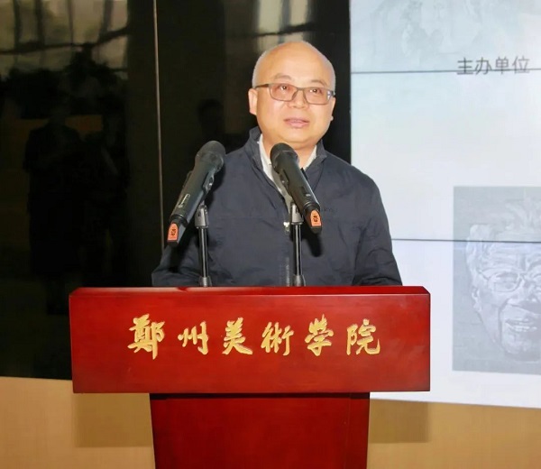 纪念红旗渠通水60周年|大渠青梦——张伟元红旗渠百大工匠版画艺术展暨作品捐赠仪式在我校举行