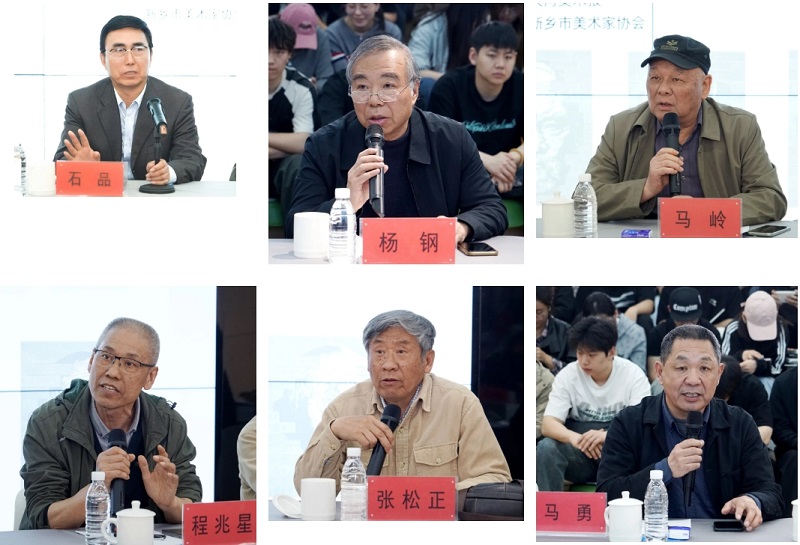 纪念红旗渠通水60周年|大渠青梦——张伟元红旗渠百大工匠版画艺术展暨作品捐赠仪式在我校举行
