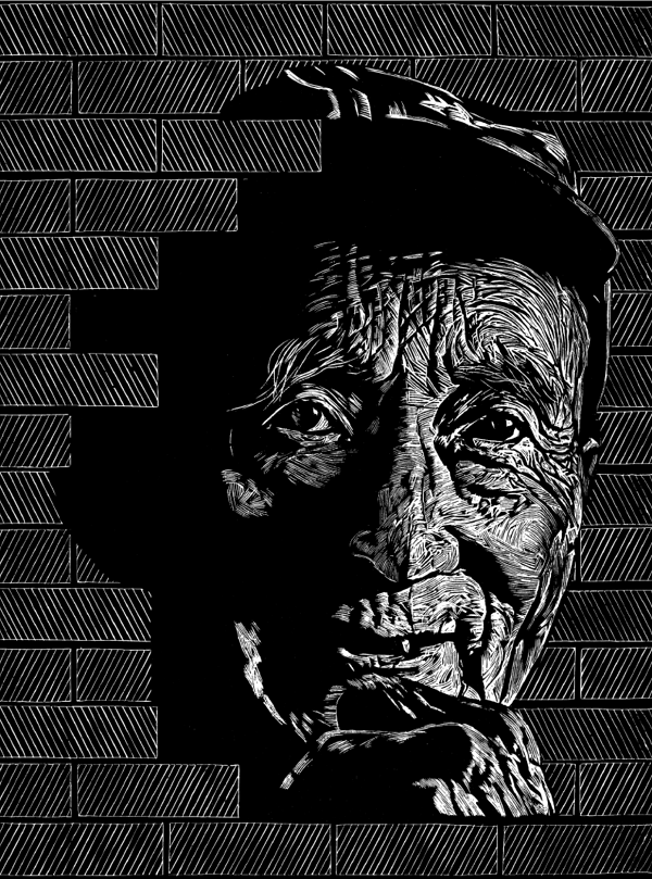 纪念红旗渠通水60周年|大渠青梦——张伟元红旗渠百大工匠版画艺术展暨作品捐赠仪式在我校举行