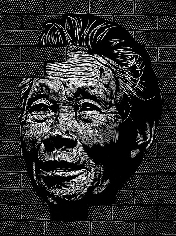 纪念红旗渠通水60周年|大渠青梦——张伟元红旗渠百大工匠版画艺术展暨作品捐赠仪式在我校举行