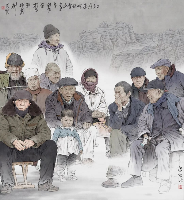 纪念红旗渠通水60周年|大渠青梦——张伟元红旗渠百大工匠版画艺术展暨作品捐赠仪式在我校举行