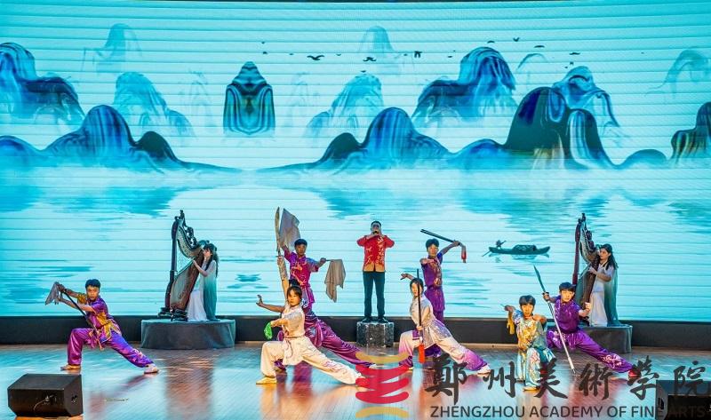 “青春筑梦新起点 新区绽放新未来”中牟新区“五四”文艺展演活动在我校举行