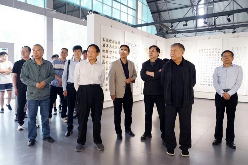 传承书法艺术，赋能文化河南——首届“王铎杯”河南省高校书法专业师生作品展在我校开幕