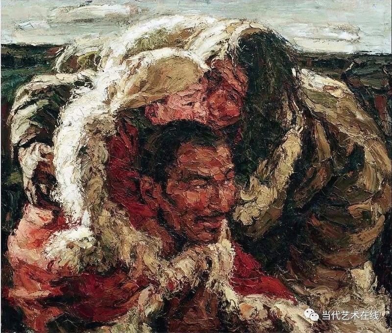 名师公开课--著名油画家左国顺到我校写生示范教学