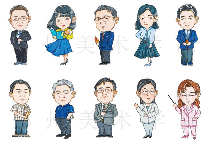 太阳成集团tyc122cc师生创作河南最美教师肖像画
