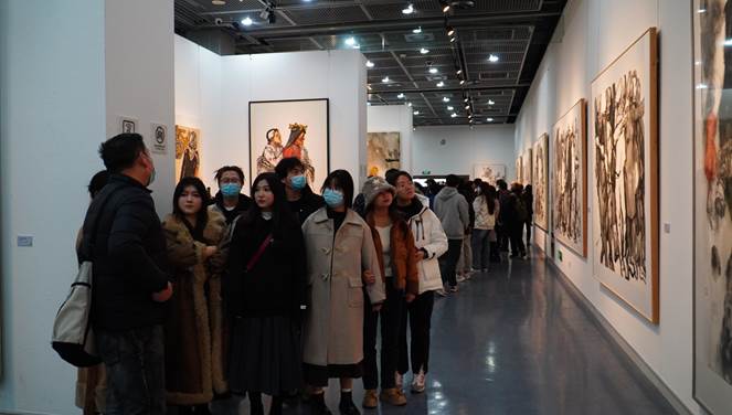 ​我校名誉教授王颖生作品参展“墨局—当代七人展”