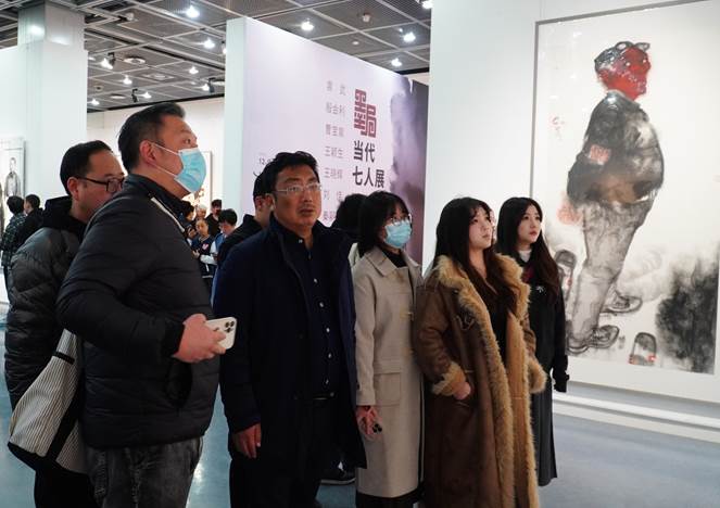 ​我校名誉教授王颖生作品参展“墨局—当代七人展”