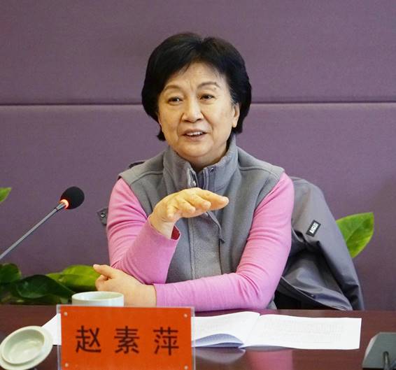 河南省关工委主任赵素萍一行到我校考察指导工作
