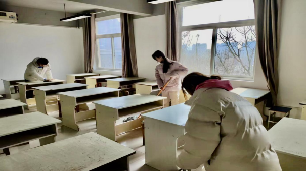收好心 起好步 开好局——我校新学期各项工作实现“开门红”