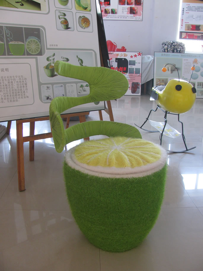 我集团2008级产品艺术设计专业学生举办家具设计展 我集团2008级产品艺术设计专业学生举办家具设计展