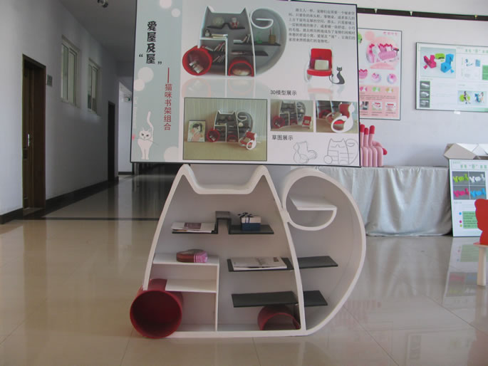 我集团2008级产品艺术设计专业学生举办家具设计展 我集团2008级产品艺术设计专业学生举办家具设计展