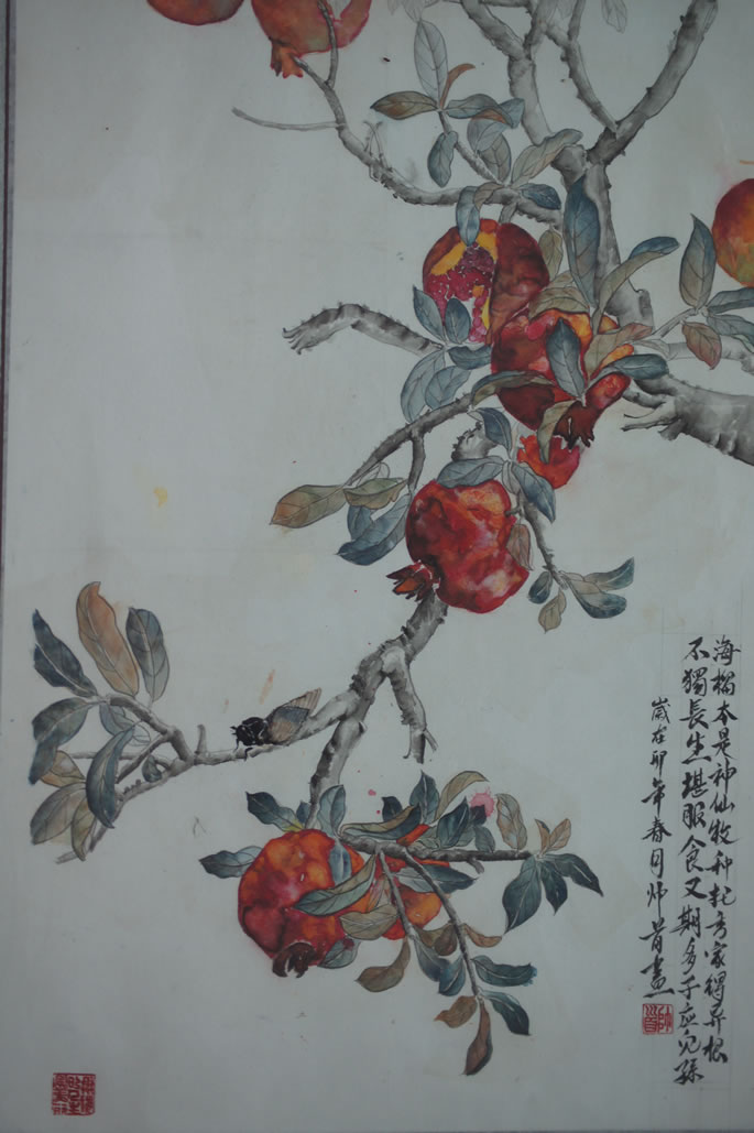我集团2010级学生举办中国画作品展 我集团2010级学生举办中国画作品展