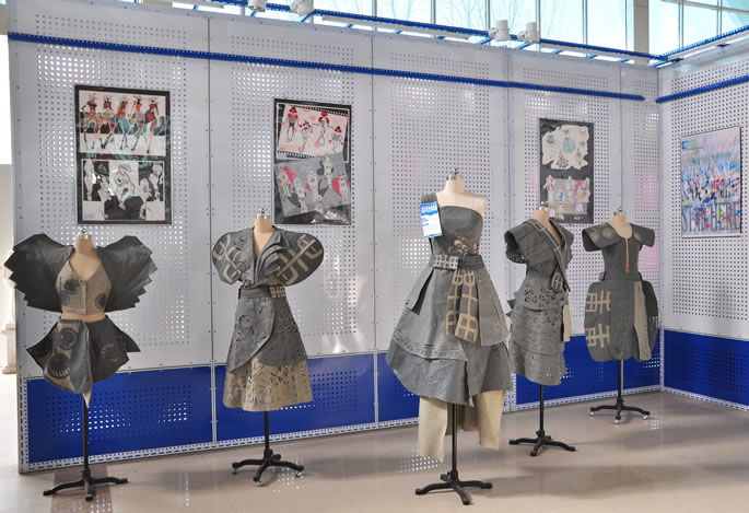 “河南之星”设计艺术大赛优秀作品巡展在我集团展出