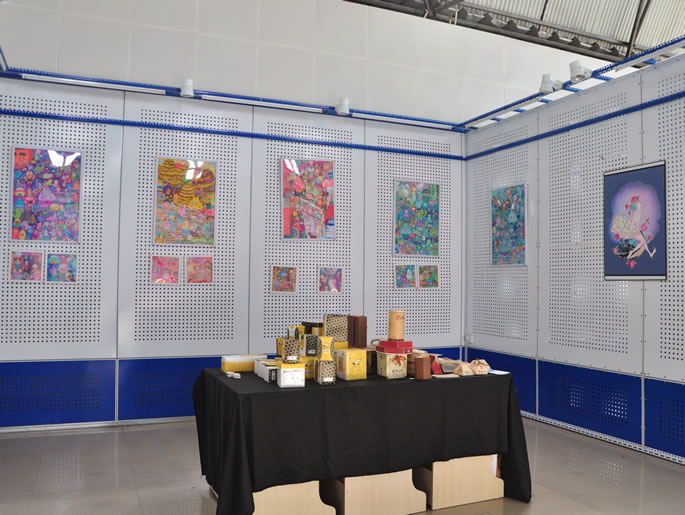 “河南之星”设计艺术大赛优秀作品巡展在我集团展出