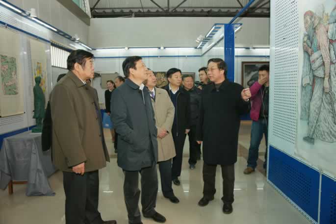 河南省政协靳绥东副主席一行莅临我集团考察指导工作 河南省政协靳绥东副主席一行莅临我集团考察指导工作