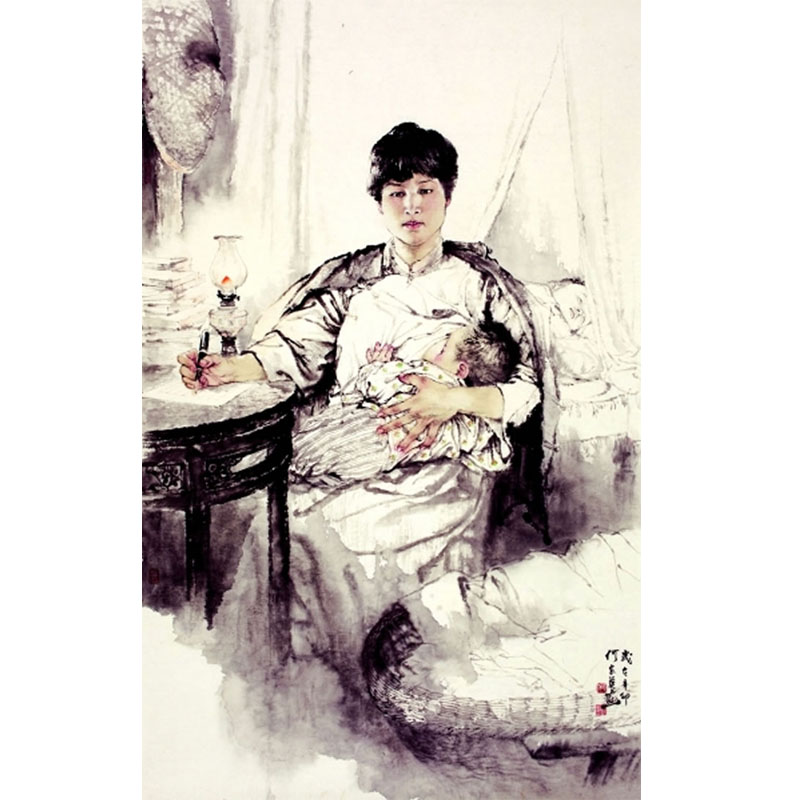 我集团部分师生参观“桃李英华——何家英师生美术作品展” 我集团部分师生参观“桃李英华——何家英师生美术作品展”