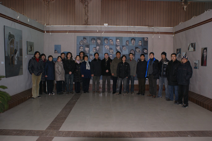 我集团2007级油画班罗湘奇、胡小军同学举办油画联展 我集团2007级油画班罗湘奇、胡小军同学举办油画联展