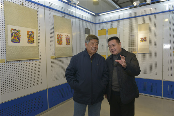 传民艺之魅力,承传统之文化——我集团举办朱仙镇木版年画展暨学术交流活动 传民艺之魅力,承传统之文化——我集团举办朱仙镇木版年画展暨学术交流活动