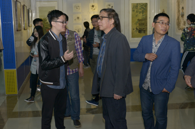 我集团绘画专业学生中国画个人展今开幕 我集团绘画专业学生中国画个人展今开幕