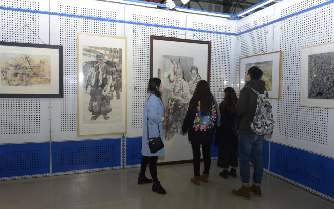 河南省高校美术教师绘画作品展开幕式暨座谈会在我集团举办 河南省高校美术教师绘画作品展开幕式暨座谈会在我集团举办