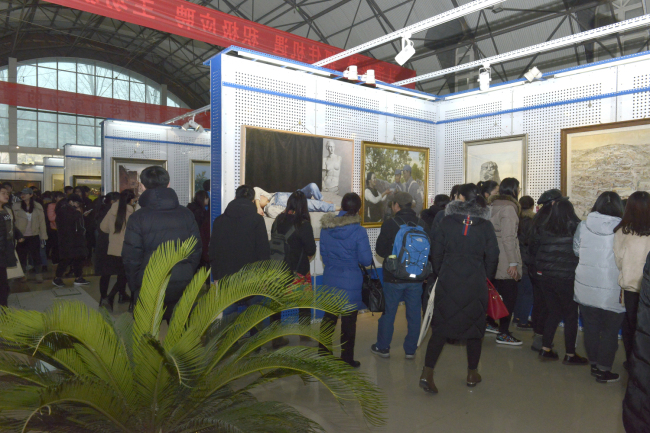 河南省高校美术教师绘画作品展开幕式暨座谈会在我集团举办 河南省高校美术教师绘画作品展开幕式暨座谈会在我集团举办
