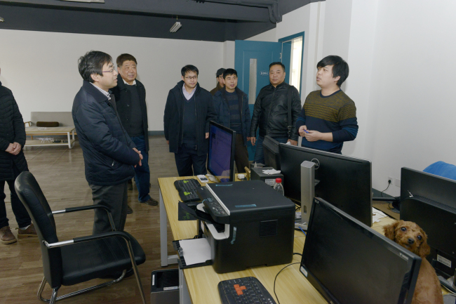 轻院检查组莅临我集团开展期初检查工作