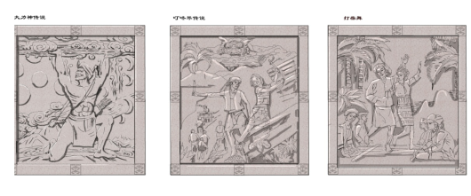 造型艺术系雕塑专业产学研社会服务项目 ——承接制作海南民族博物馆文化长廊工程 造型艺术系雕塑专业产学研社会服务项目 ——承接制作海南民族博物馆文化长廊工程