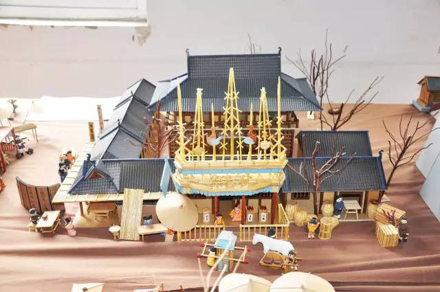 《清明上河图》复原模型制作——《建筑模型制作》课程作业展示 《清明上河图》复原模型制作——《建筑模型制作》课程作业展示