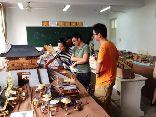 《清明上河图》复原模型制作——《建筑模型制作》课程作业展示 《清明上河图》复原模型制作——《建筑模型制作》课程作业展示