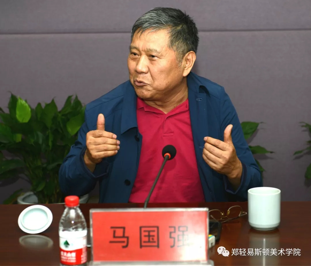 河南省美协专家团莅临我集团指导备战第十三届全国美展工作 河南省美协专家团莅临我集团指导备战第十三届全国美展工作