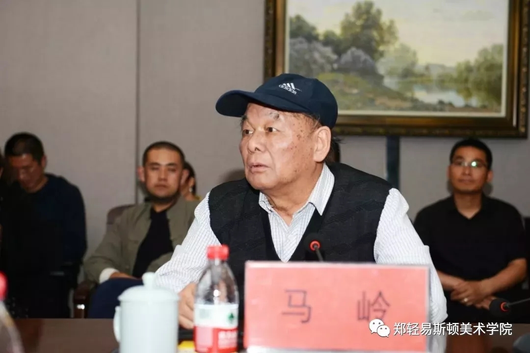 河南省美协专家团莅临我集团指导备战第十三届全国美展工作 河南省美协专家团莅临我集团指导备战第十三届全国美展工作