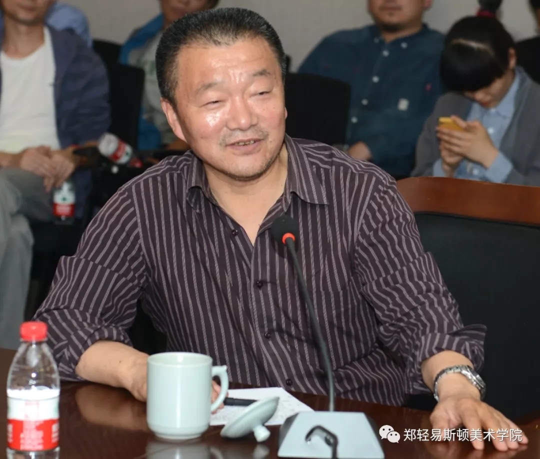河南省美协专家团莅临我集团指导备战第十三届全国美展工作 河南省美协专家团莅临我集团指导备战第十三届全国美展工作