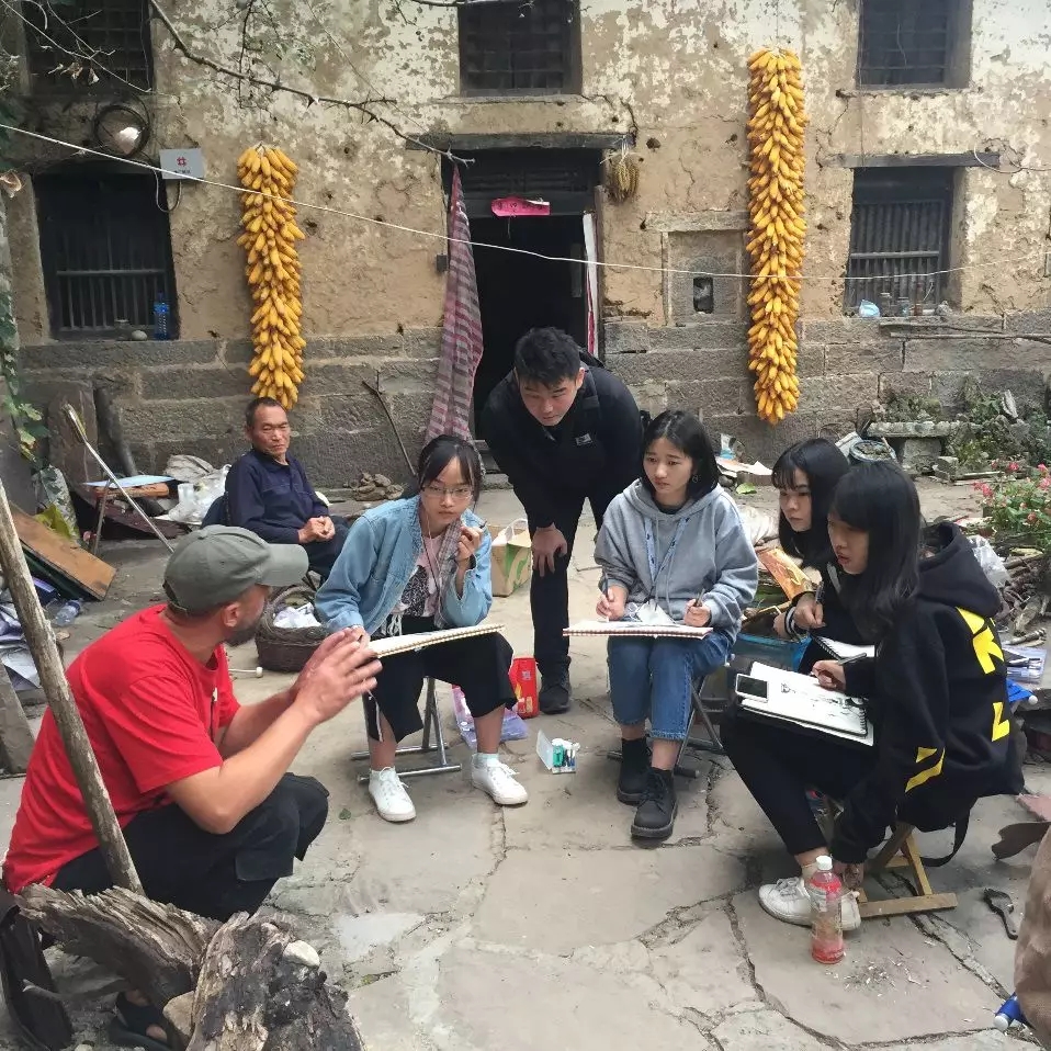 易斯顿美术学院外籍专家的太行之旅 易斯顿美术学院外籍专家的太行之旅