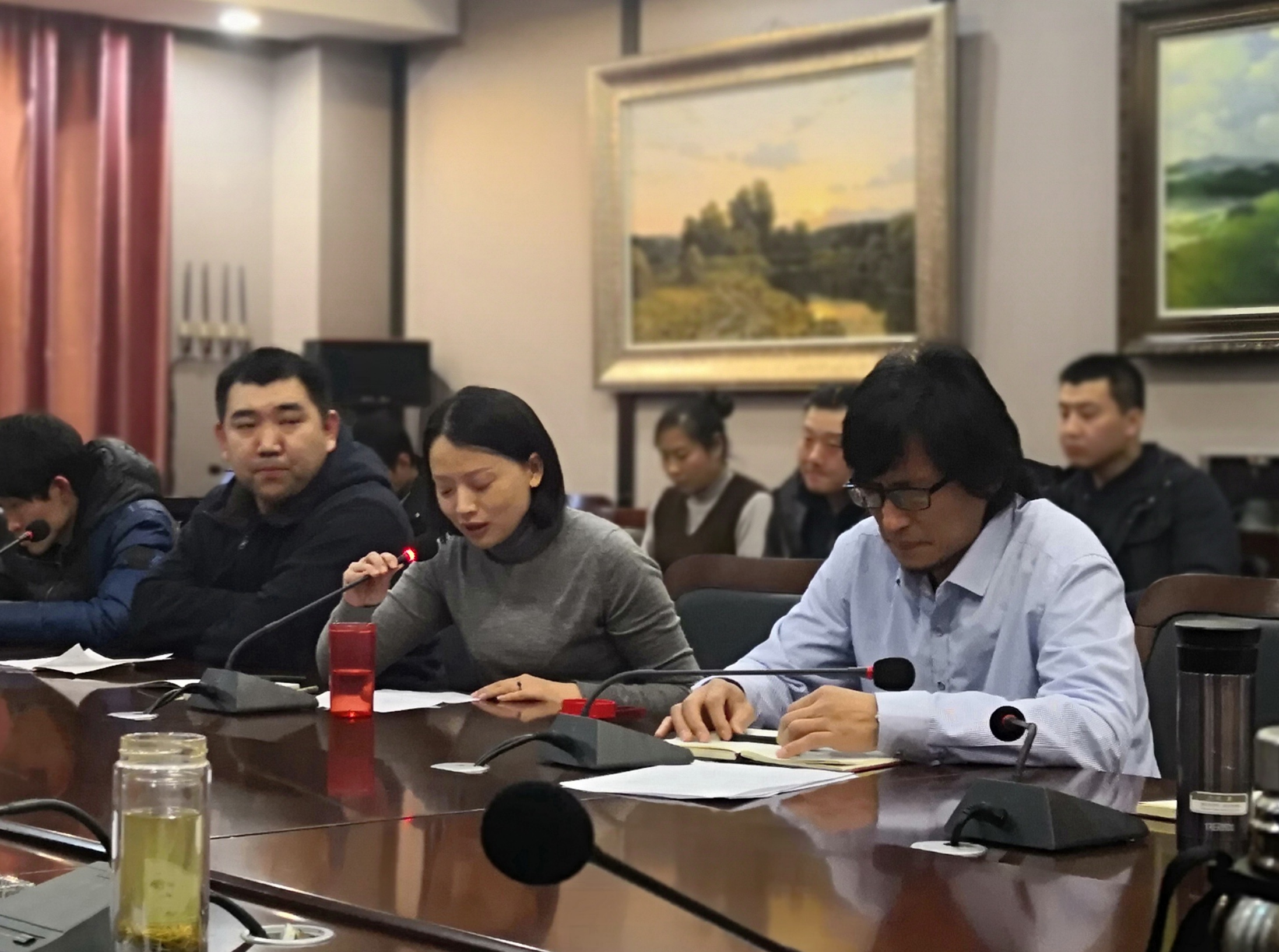 我集团召开参加第十三届全国美术作品展工作总结会 我集团召开参加第十三届全国美术作品展工作总结会