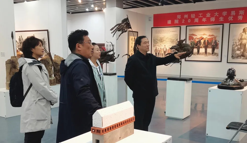 我集团建院20周年师生优秀作品展圆满落幕 我集团建院20周年师生优秀作品展圆满落幕