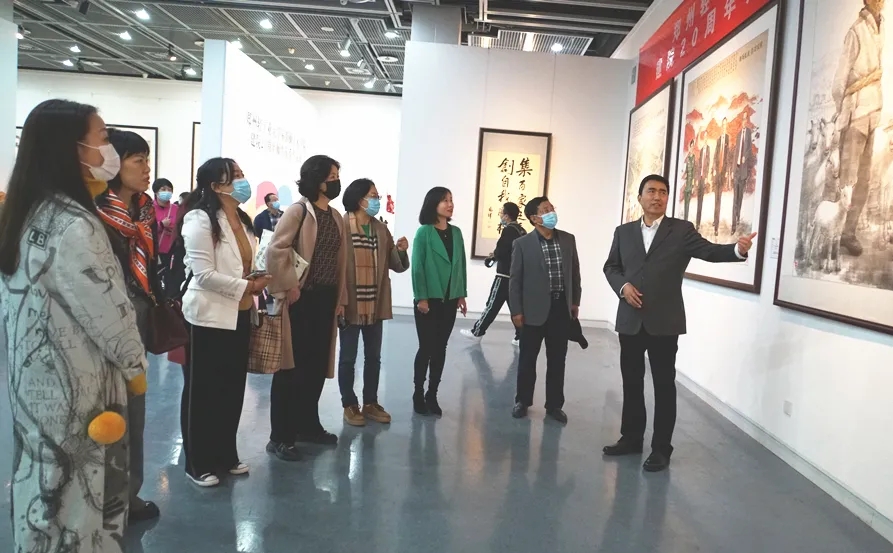 我集团建院20周年师生优秀作品展圆满落幕 我集团建院20周年师生优秀作品展圆满落幕